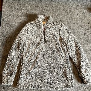 Fleece quarters zip